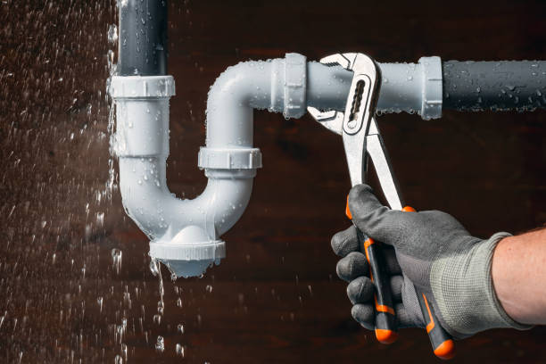 Professional Leak Detection technician working in Westborough, MA